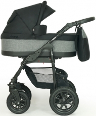 Дитяча коляска 2 в 1 Verdi Laser BLACK 9023-VLB-06, black